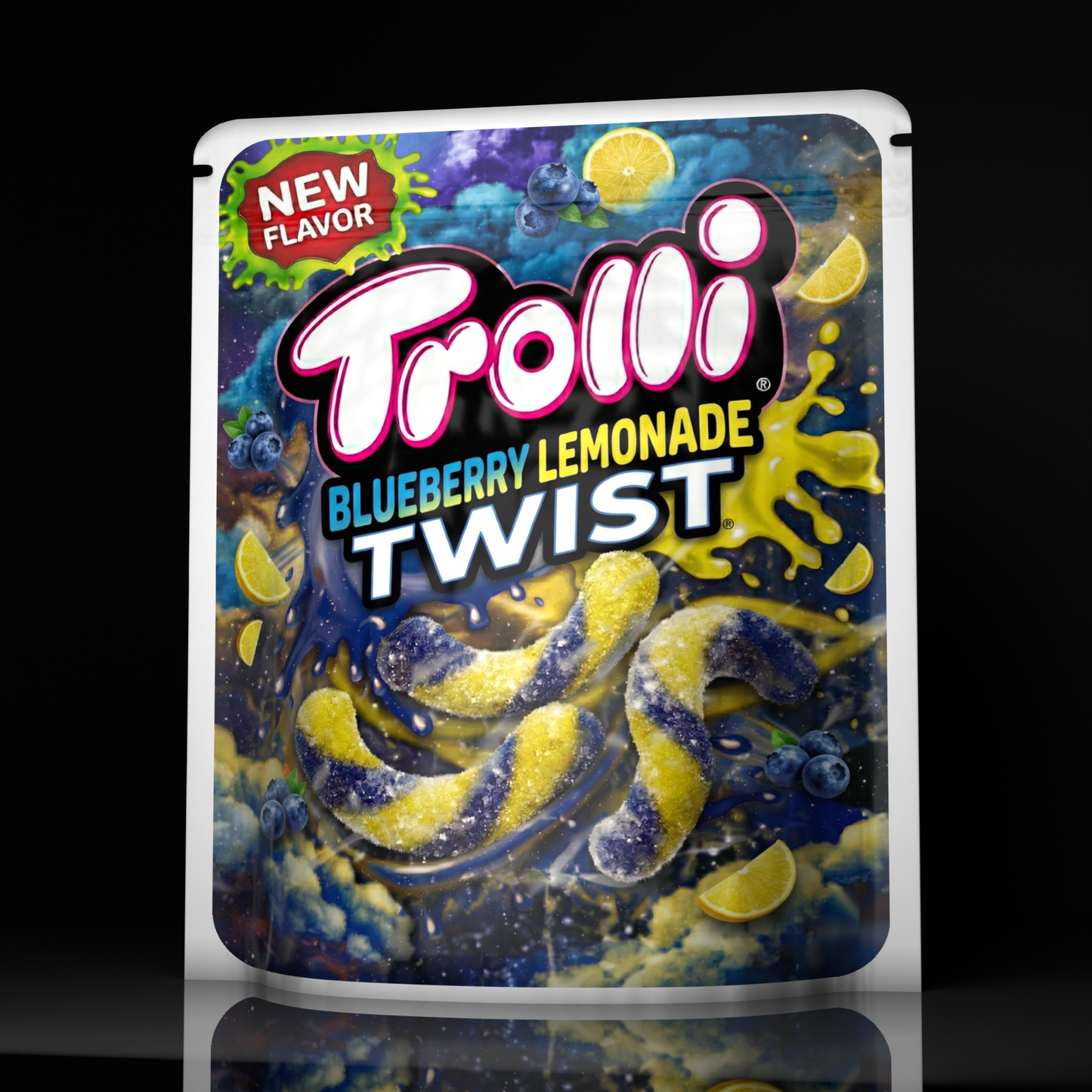 Trolli Worms Blueberry Lemonade