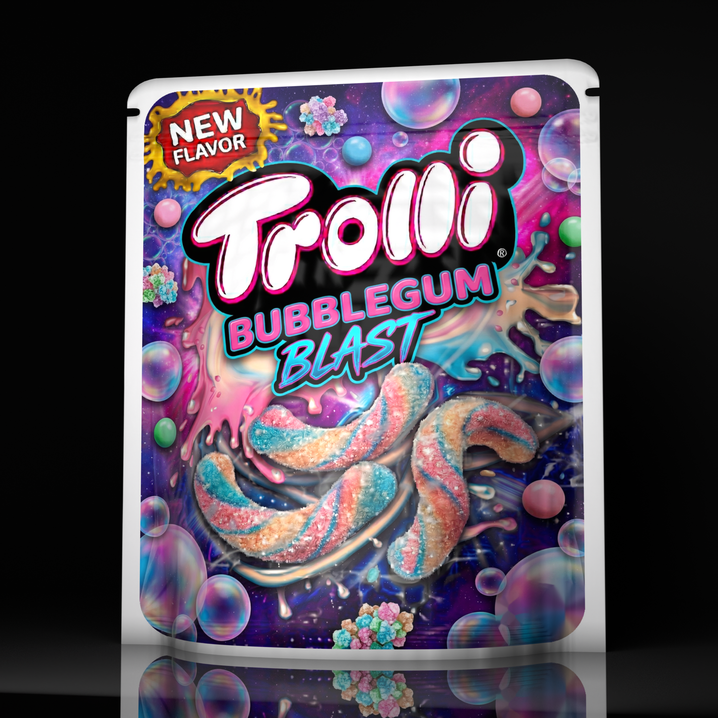 Trolli Worms Bubblegum Blast
