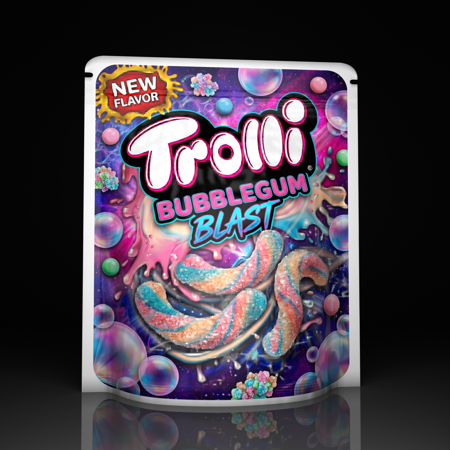 Trolli Worms Bubblegum Blast
