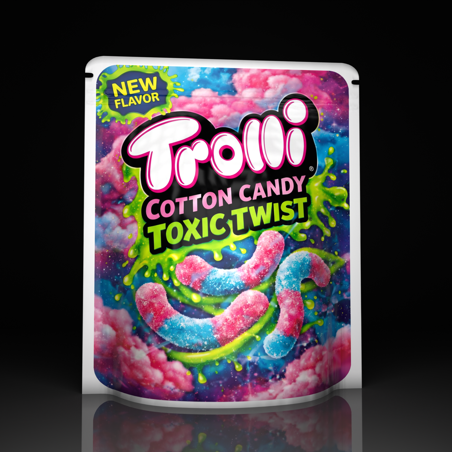 Trolli Worms Cotton Candy