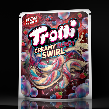 Trolli Worms Creamy Berry Swirl