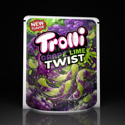 Trolli Worms Grape Lime