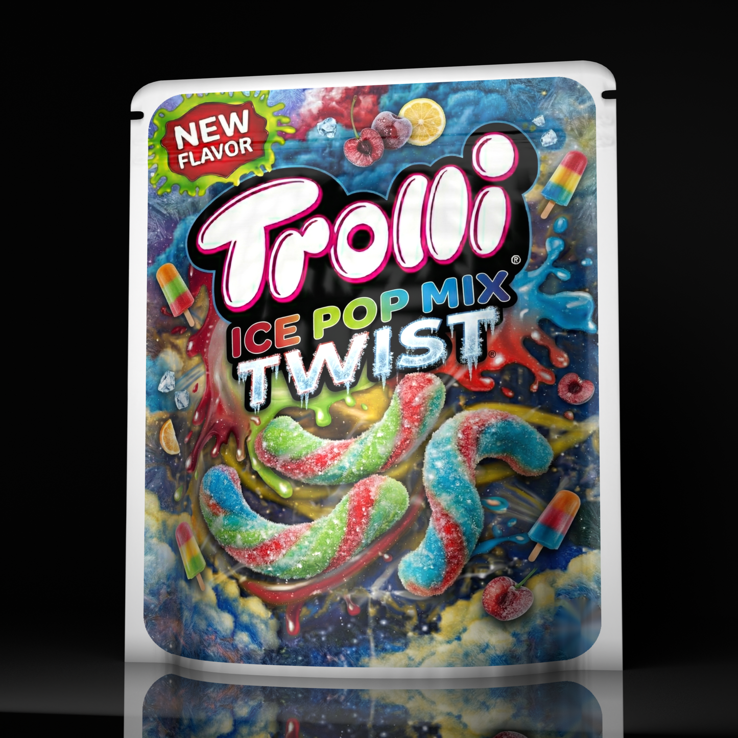 Trolli Worms Ice Pop Mix