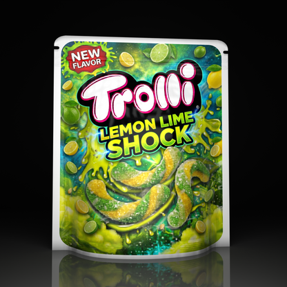 Trolli Worms Lemon Lime Shock