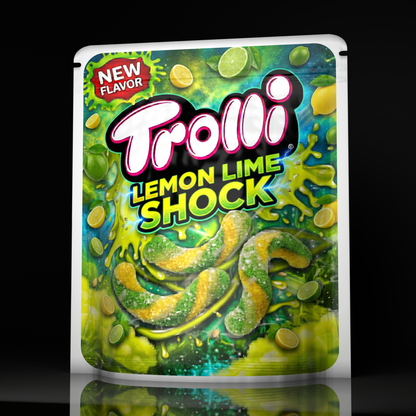 Trolli Worms Lemon Lime Shock