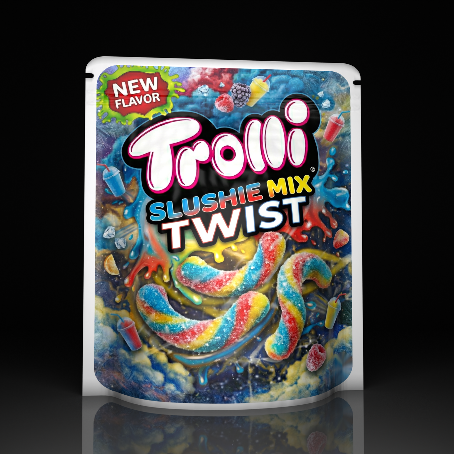 Trolli Worms Slushie Mix