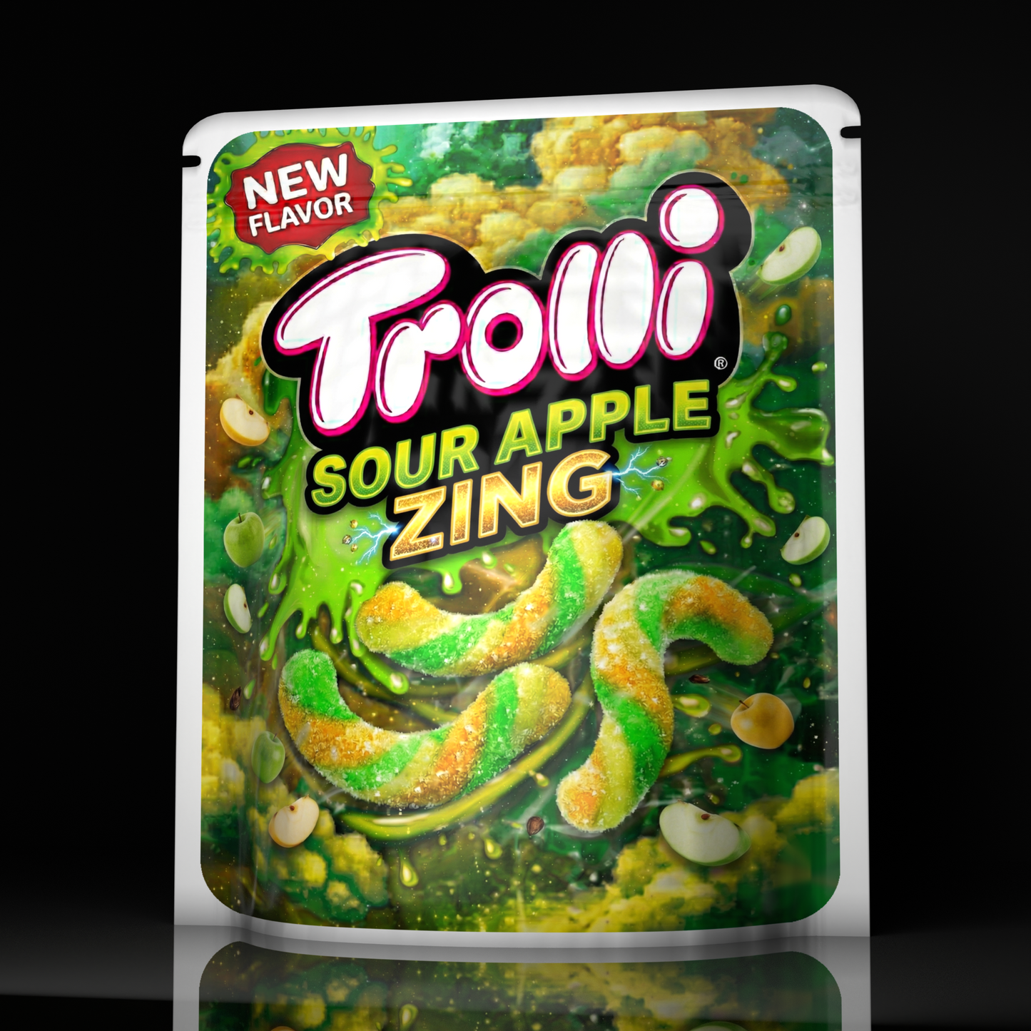 Trolli Worms Sour Apple