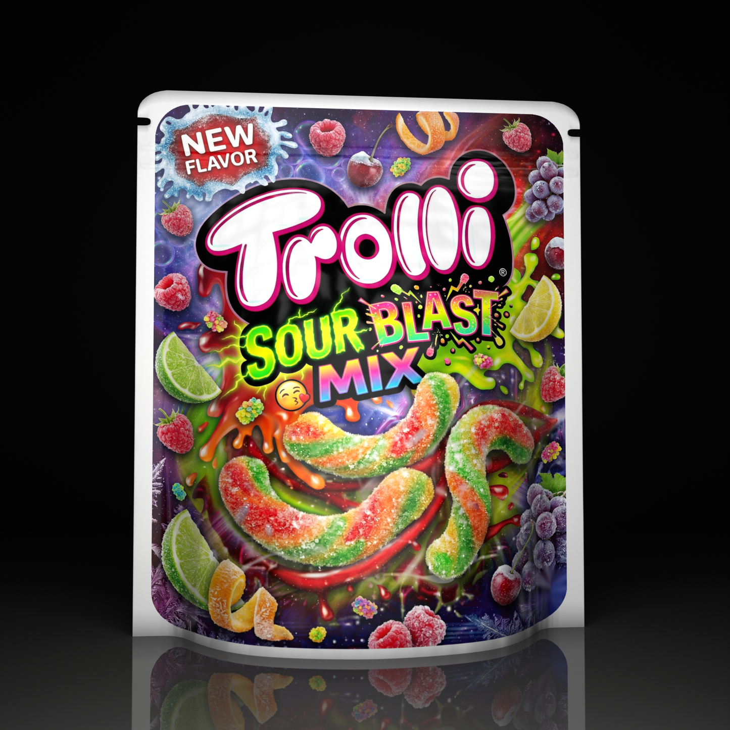 Trolli Worms Sour Blast