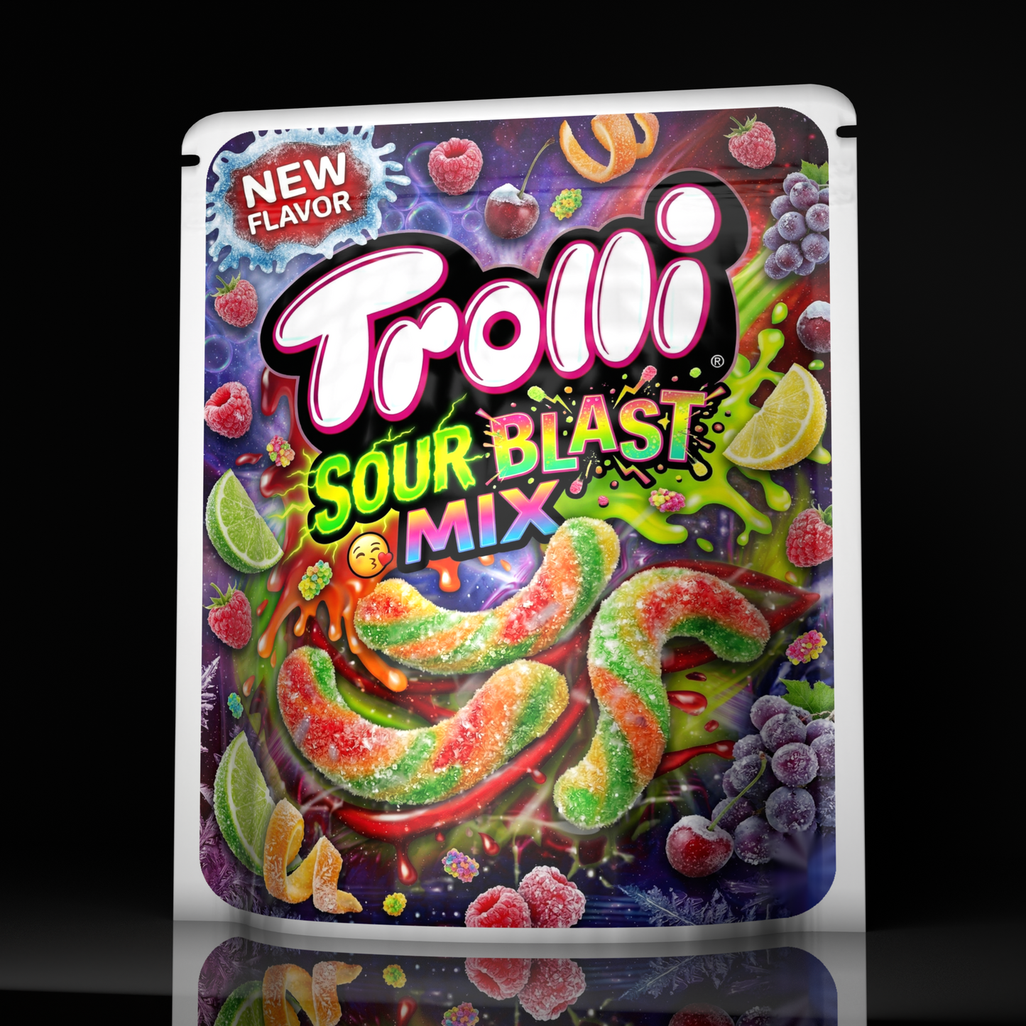 Trolli Worms Sour Blast