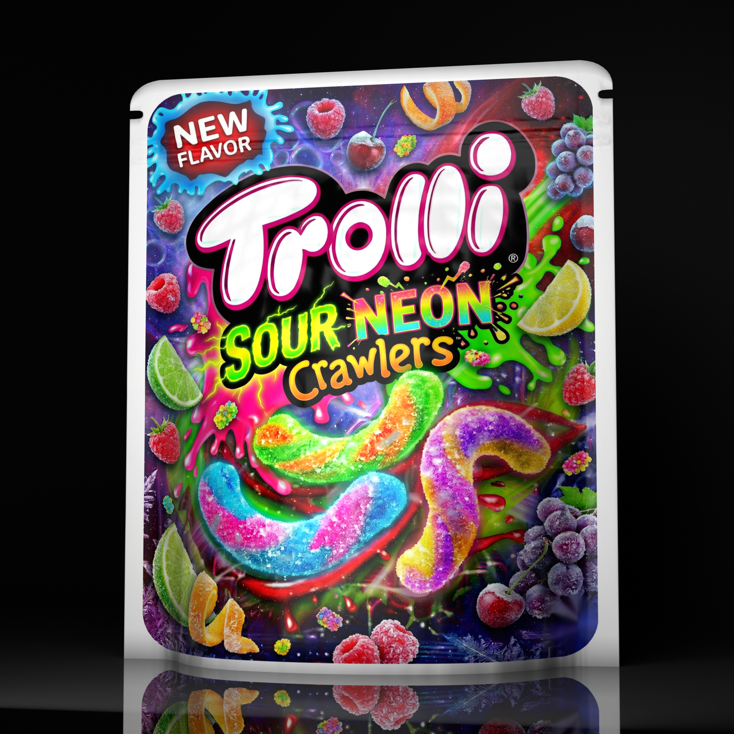 Trolli Worms Sour Neon