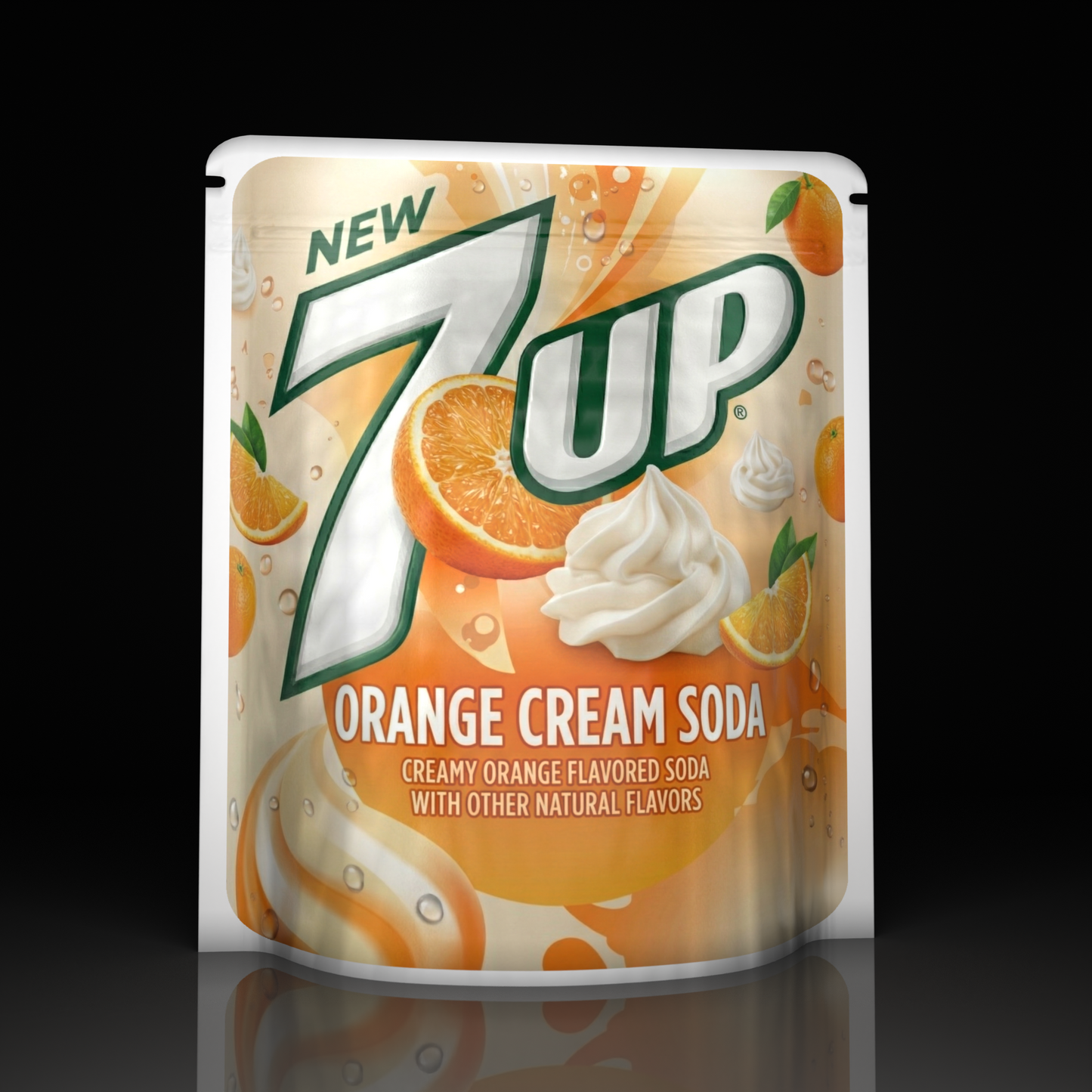 Up Orange Cream Soda