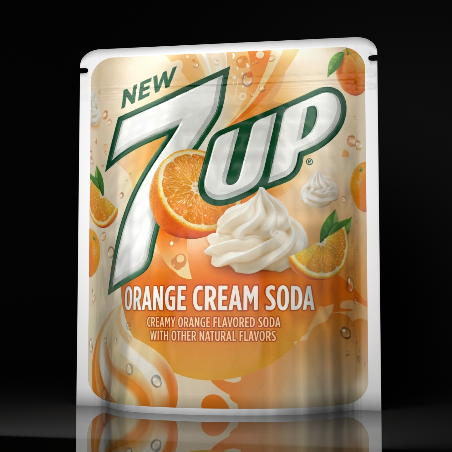Up Orange Cream Soda