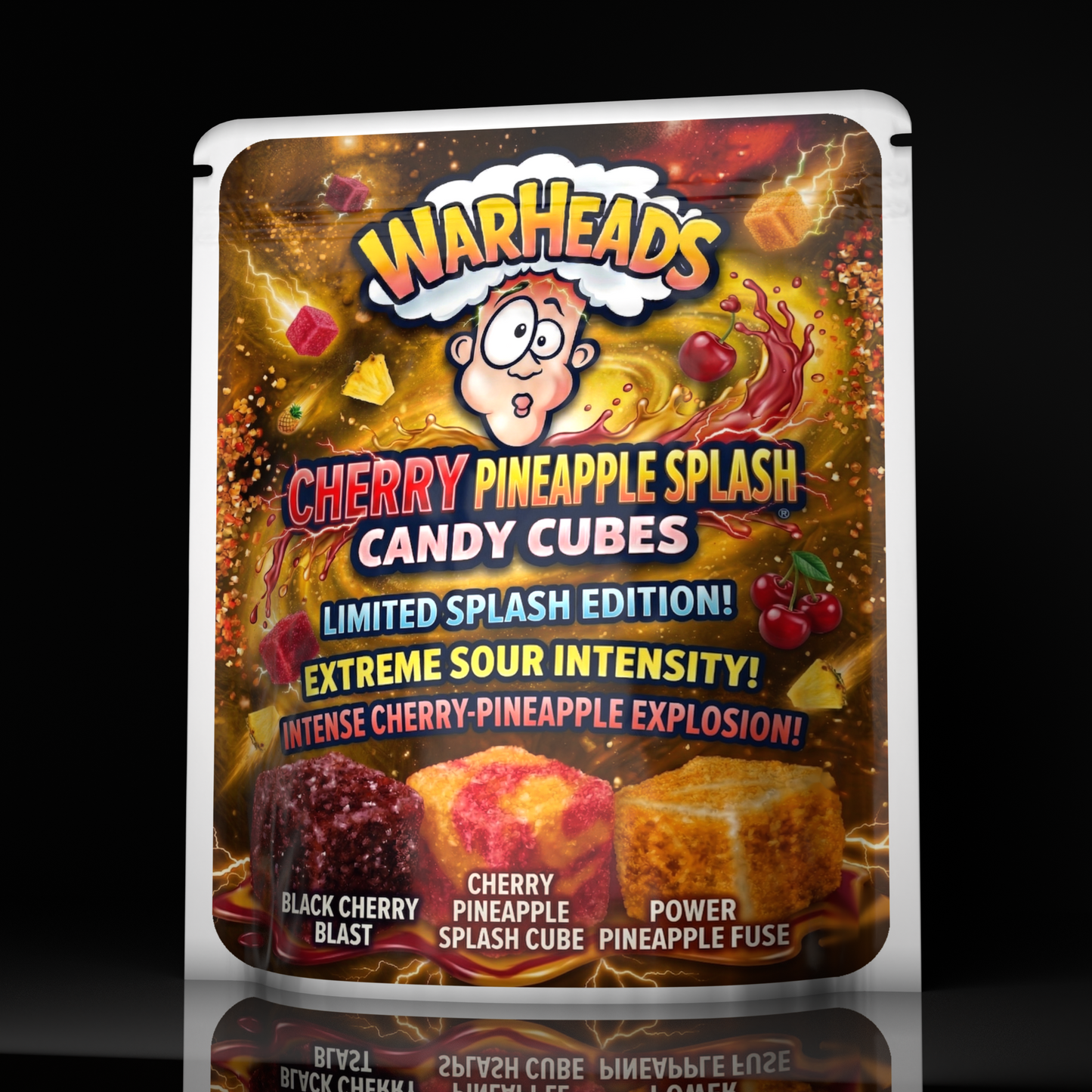 Warheads Cherry Pineapple Splash