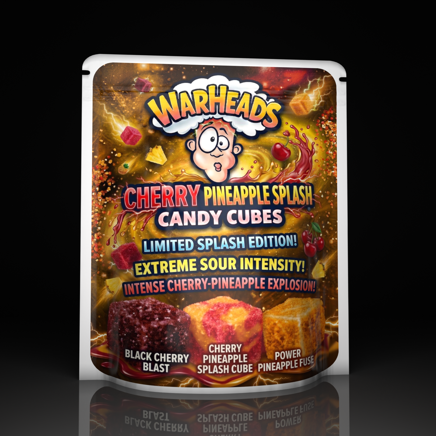 Warheads Cherry Pineapple Splash