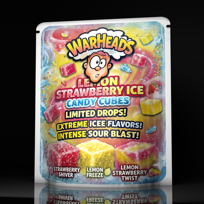 Warheads Lemon Strawberry Ice