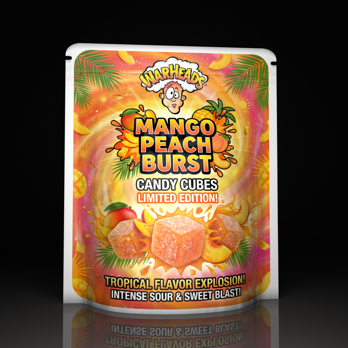 Warheads Mango Peach Burst