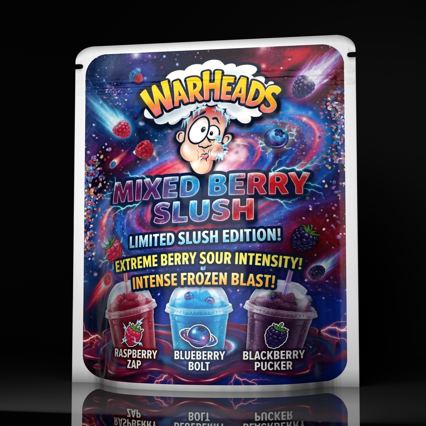 Warheads Mixed Berry Slush