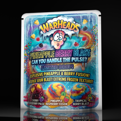 Warheads Pineapple Berry Blast