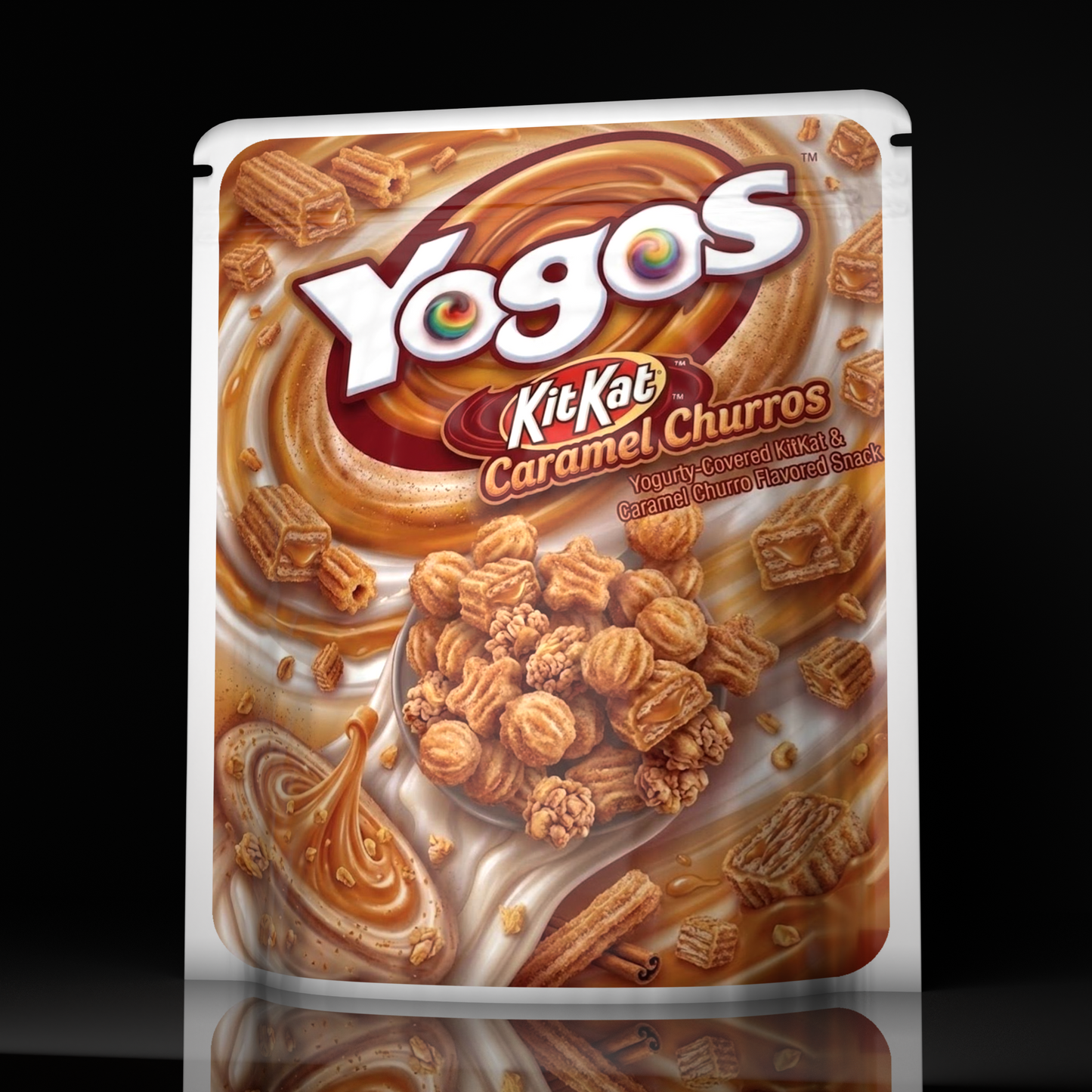 Yogos Kit Kat Caramel Churros
